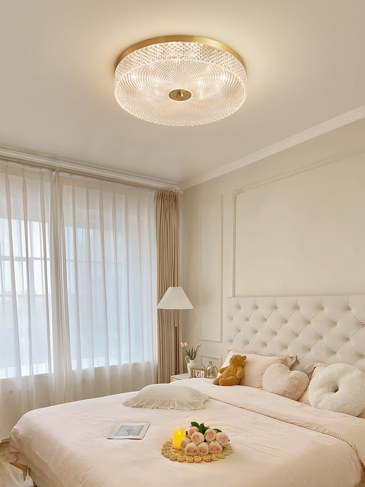 Glimmering Striped Overhead light Ceiling Light