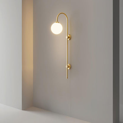 Globe Brass Wall-mounted lamp Wall Sconce