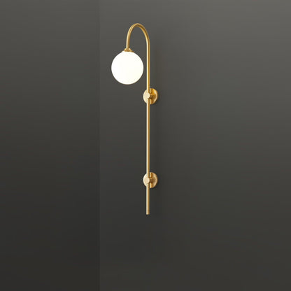 Globe Brass Wall-mounted lamp Wall Sconce