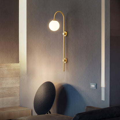 Globe Brass Wall-mounted lamp Wall Sconce