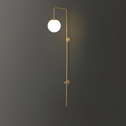 Globe Brass Wall-mounted lamp Wall Sconce