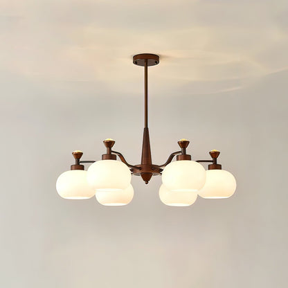 Globe Spotlight Candelabrum Chandelier