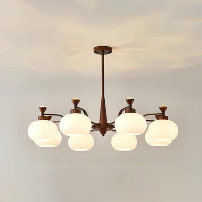 Globe Spotlight Candelabrum Chandelier