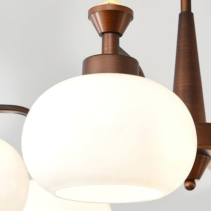 Globe Spotlight Candelabrum Chandelier