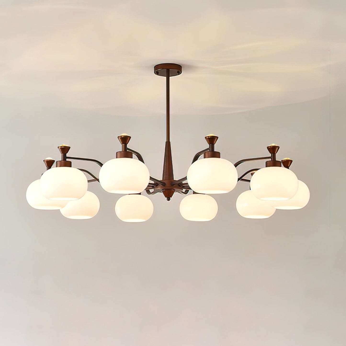 Globe Spotlight Candelabrum Chandelier