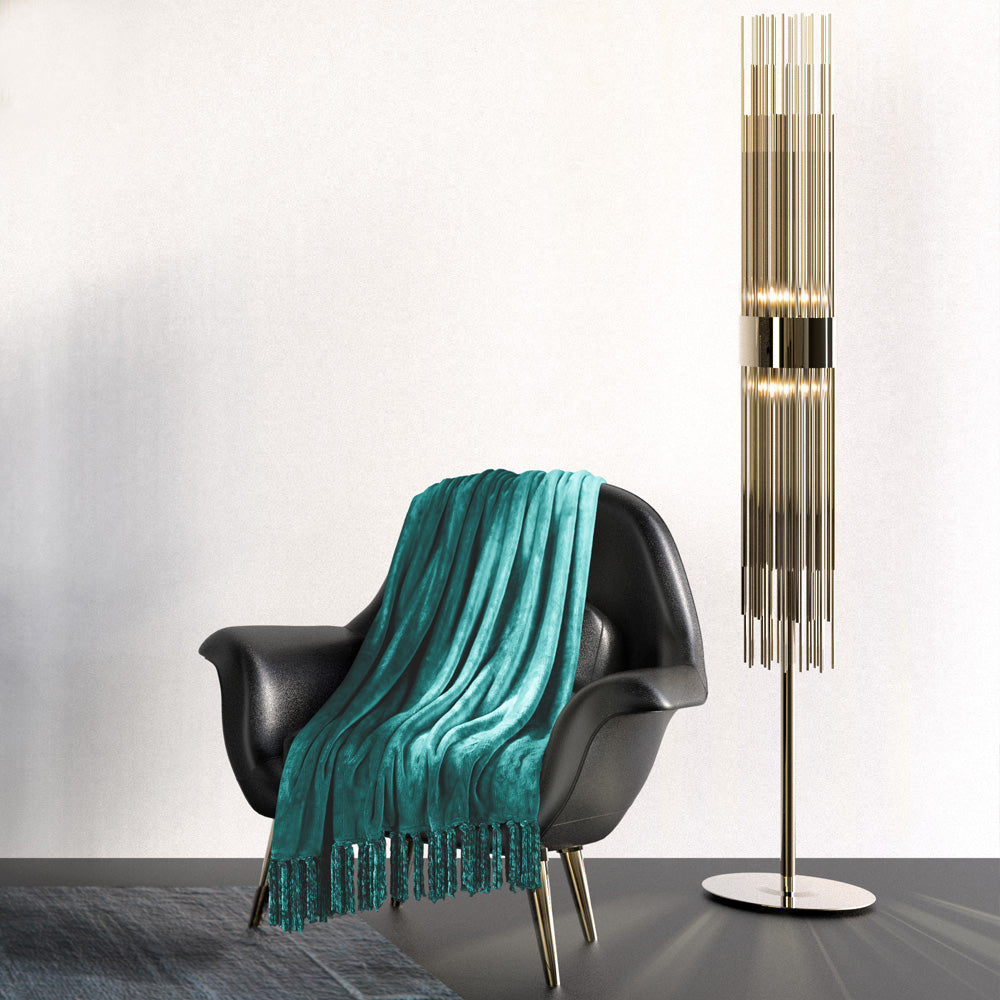 Gold Plated Designer Modern Floor Lamp