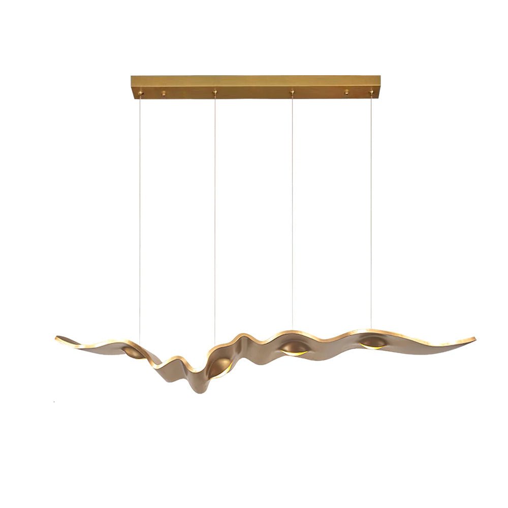 Gold Ribbon Gasolier Chandelier