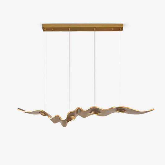 Gold Ribbon Gasolier Chandelier