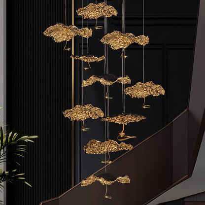 Brass Aviary Constellation Chandelier