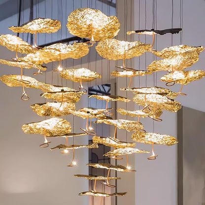 Brass Aviary Constellation Chandelier