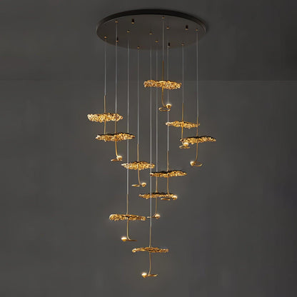 Brass Aviary Constellation Chandelier