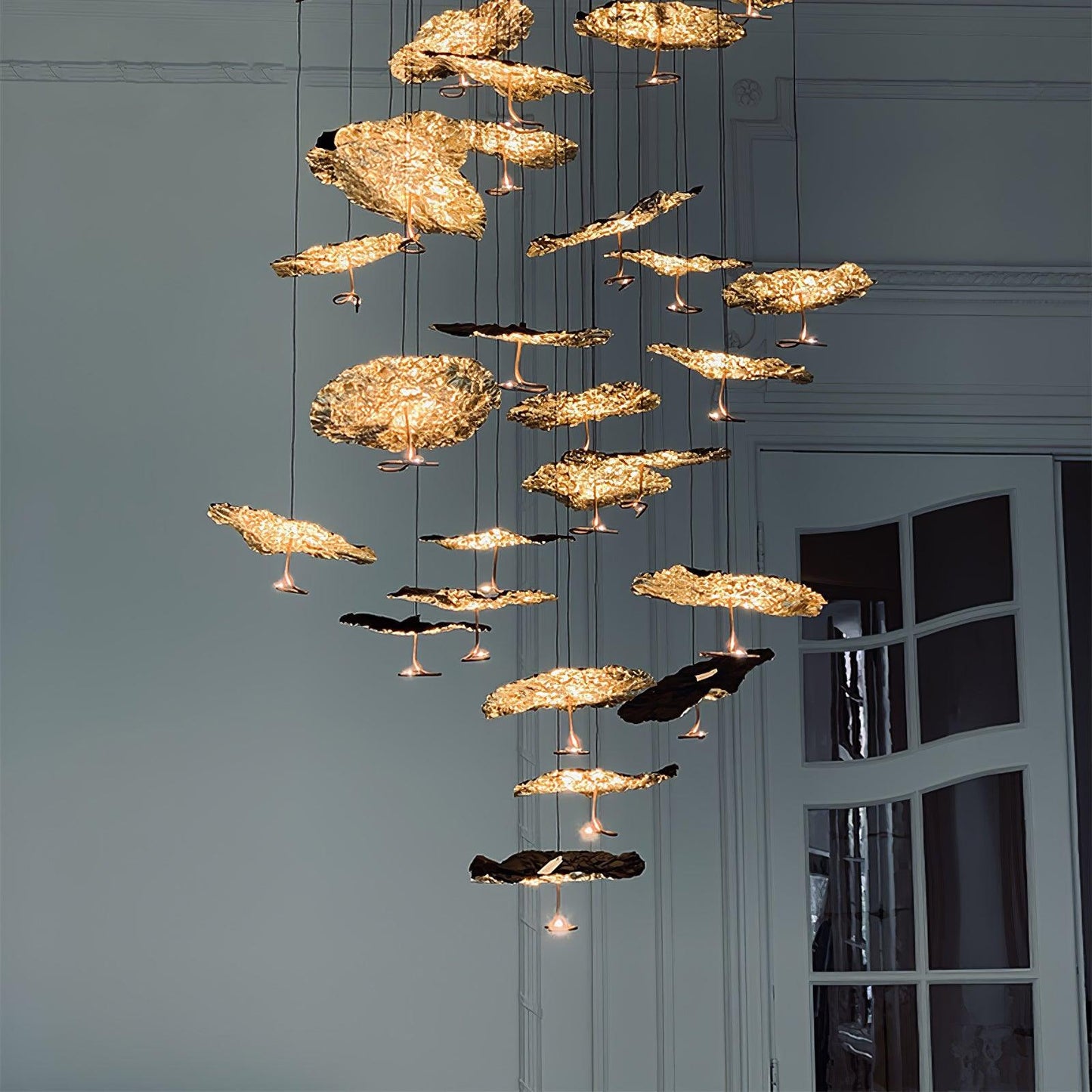 Brass Aviary Constellation Chandelier