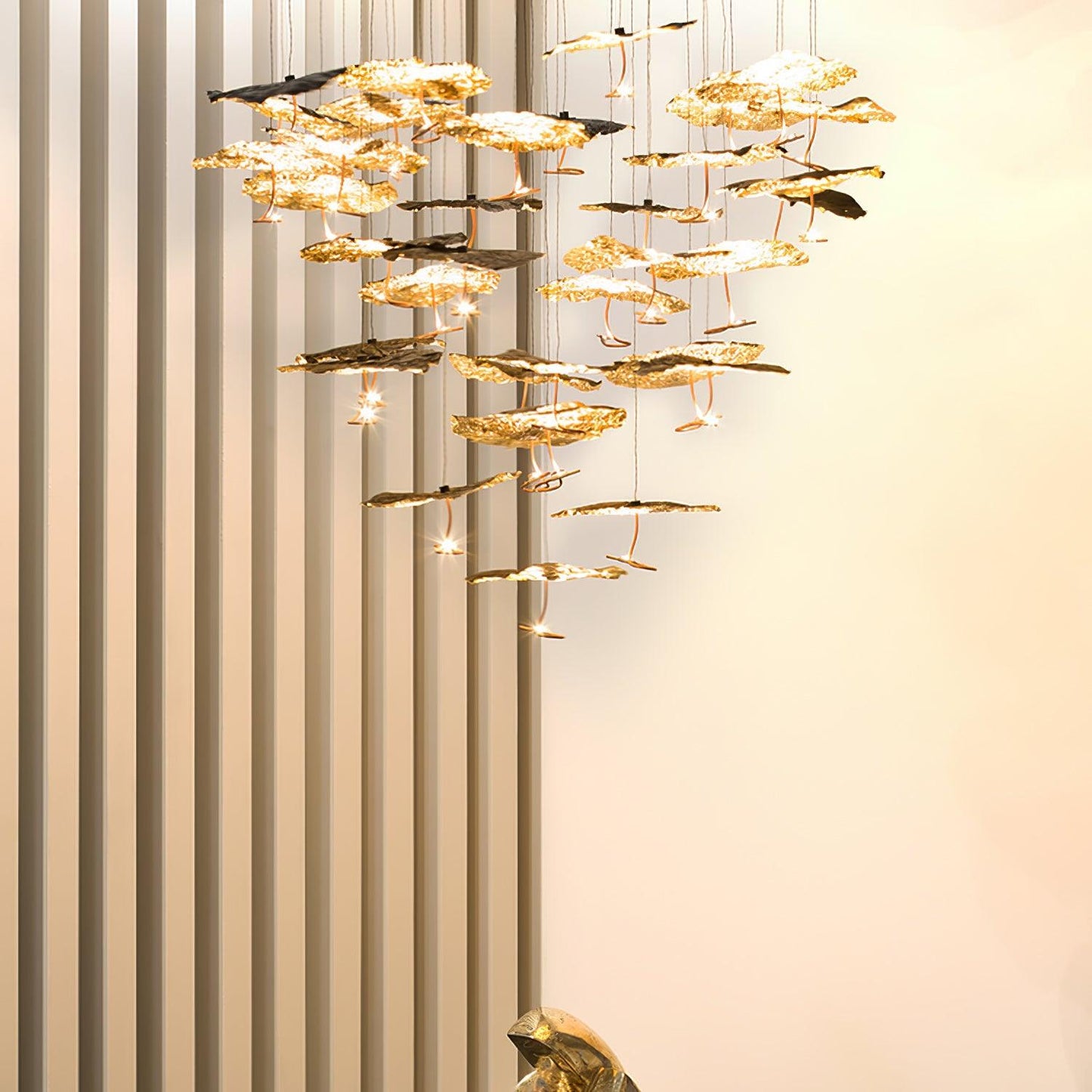 Brass Aviary Constellation Chandelier