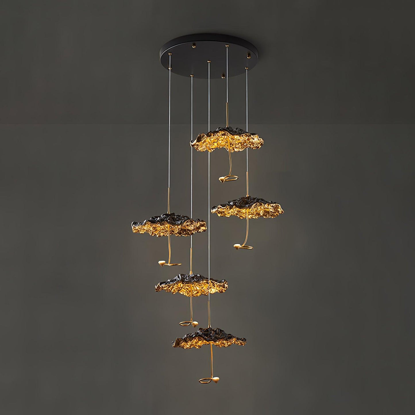 Brass Aviary Constellation Chandelier