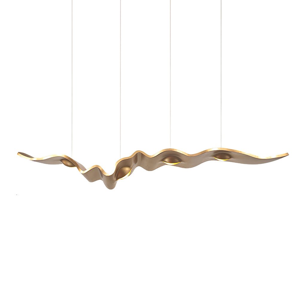 Gold Ribbon Gasolier Chandelier