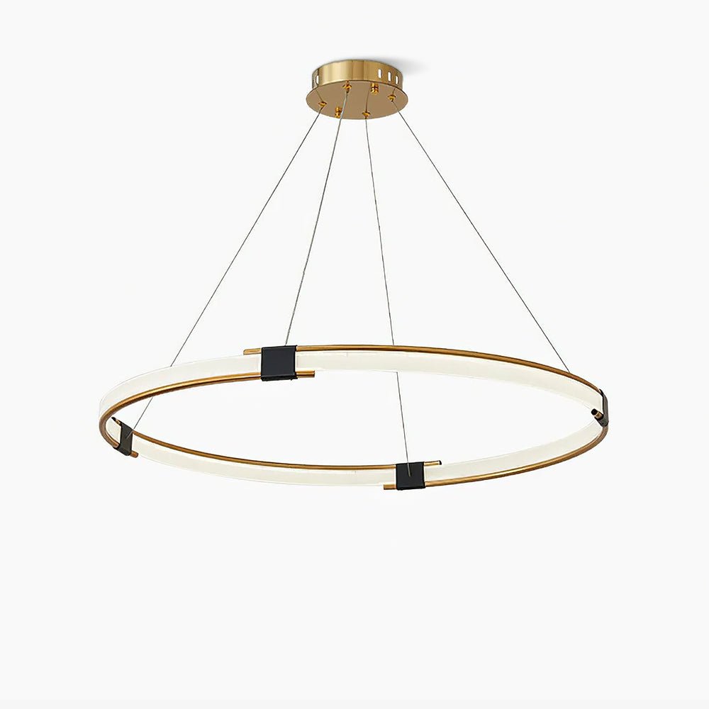 Gold Ring Pendant light Chandelier