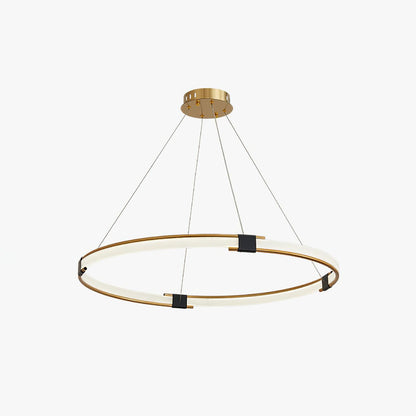 Gold Ring Pendant light Chandelier