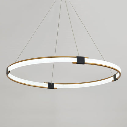 Gold Ring Pendant light Chandelier