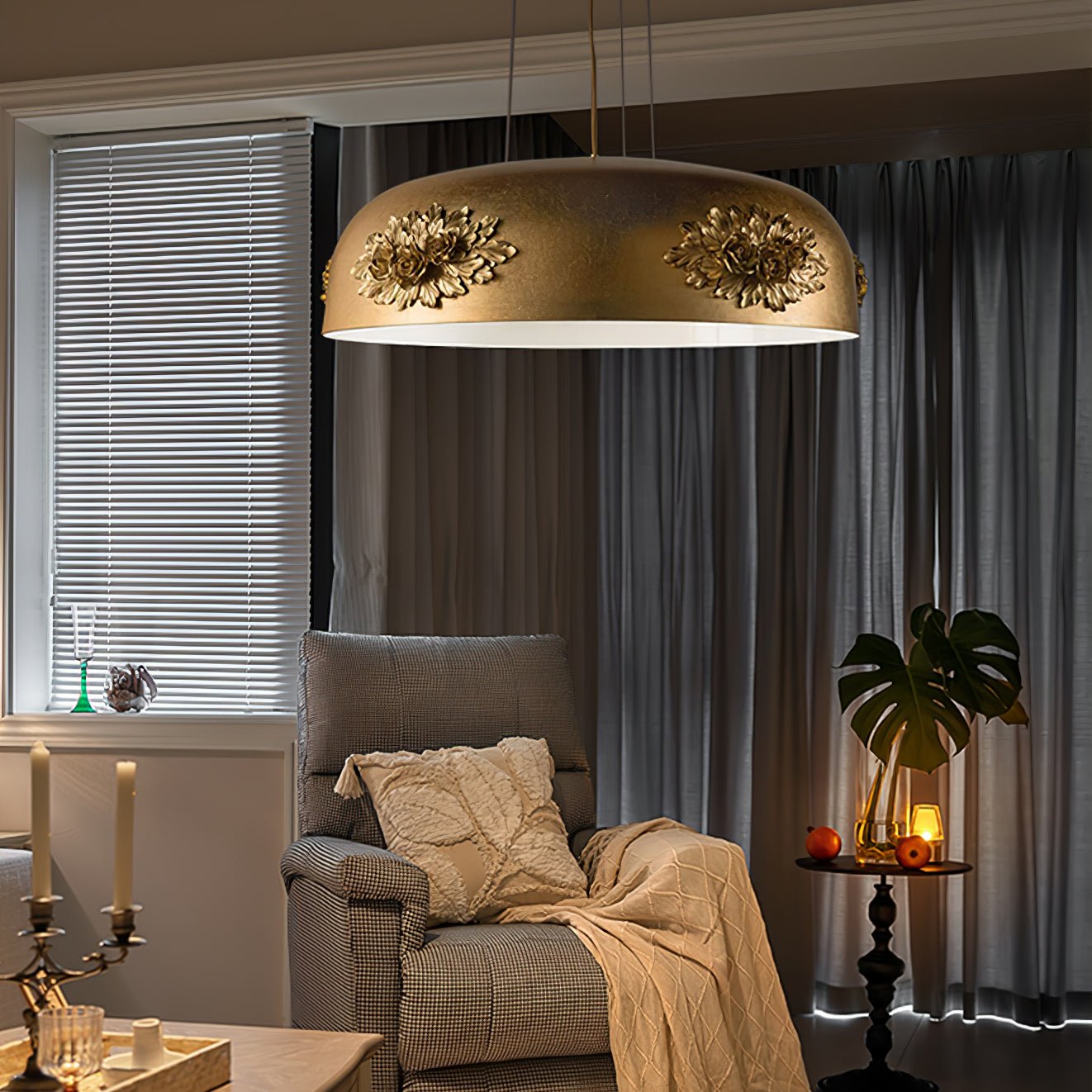 Gold Tuzzi Ceiling light fitting Pendant Light