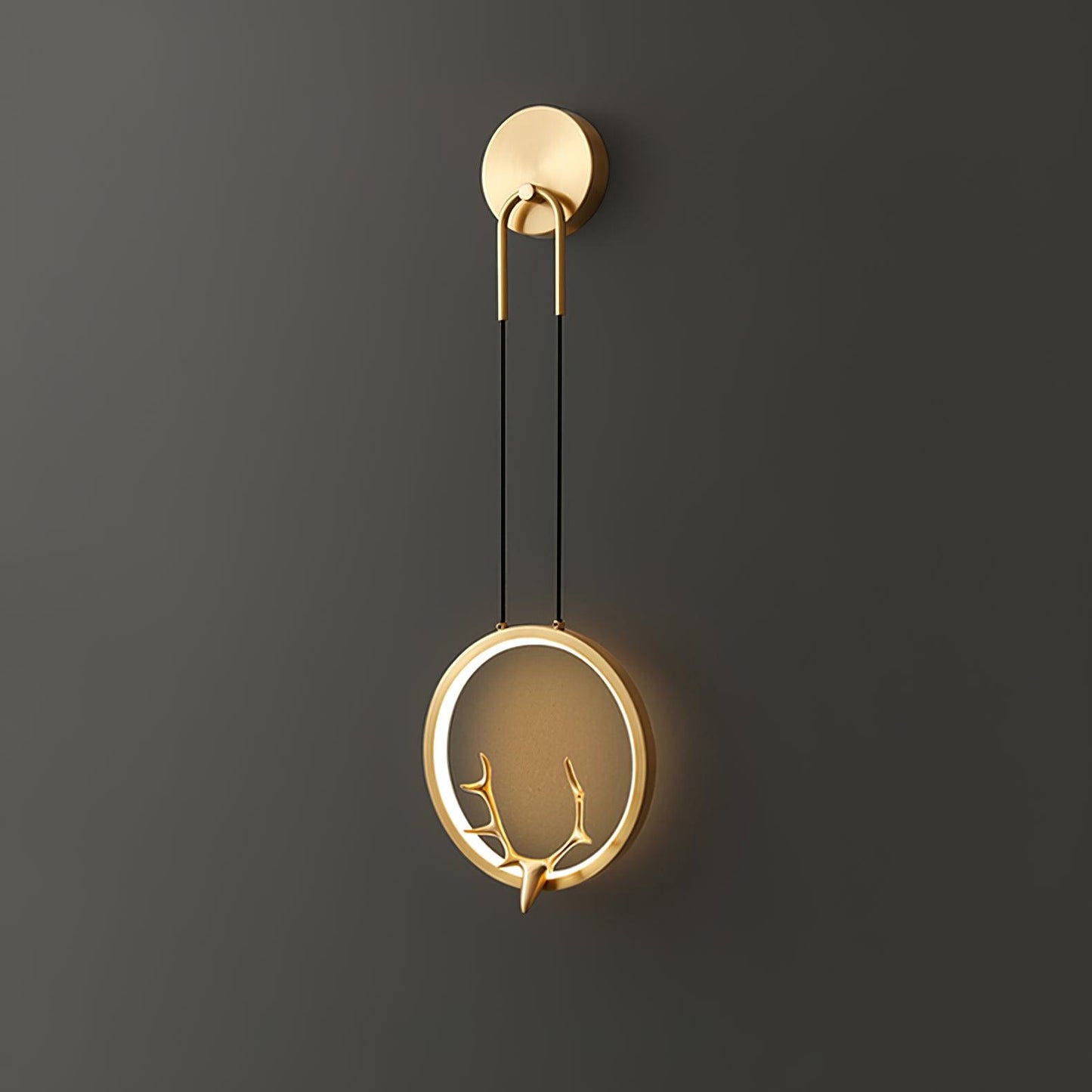 Golden Antler Wall light Wall Light