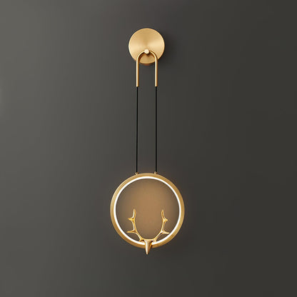 Golden Antler Wall light Wall Light