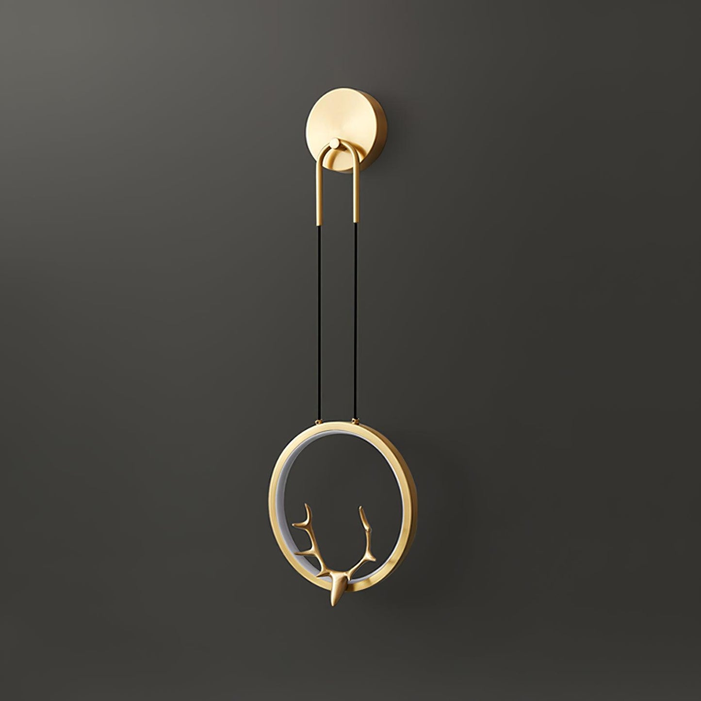 Golden Antler Wall light Wall Light