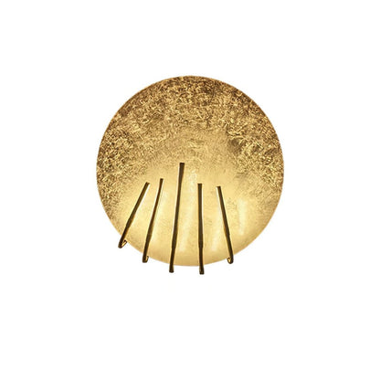 Golden Aura Wall Light