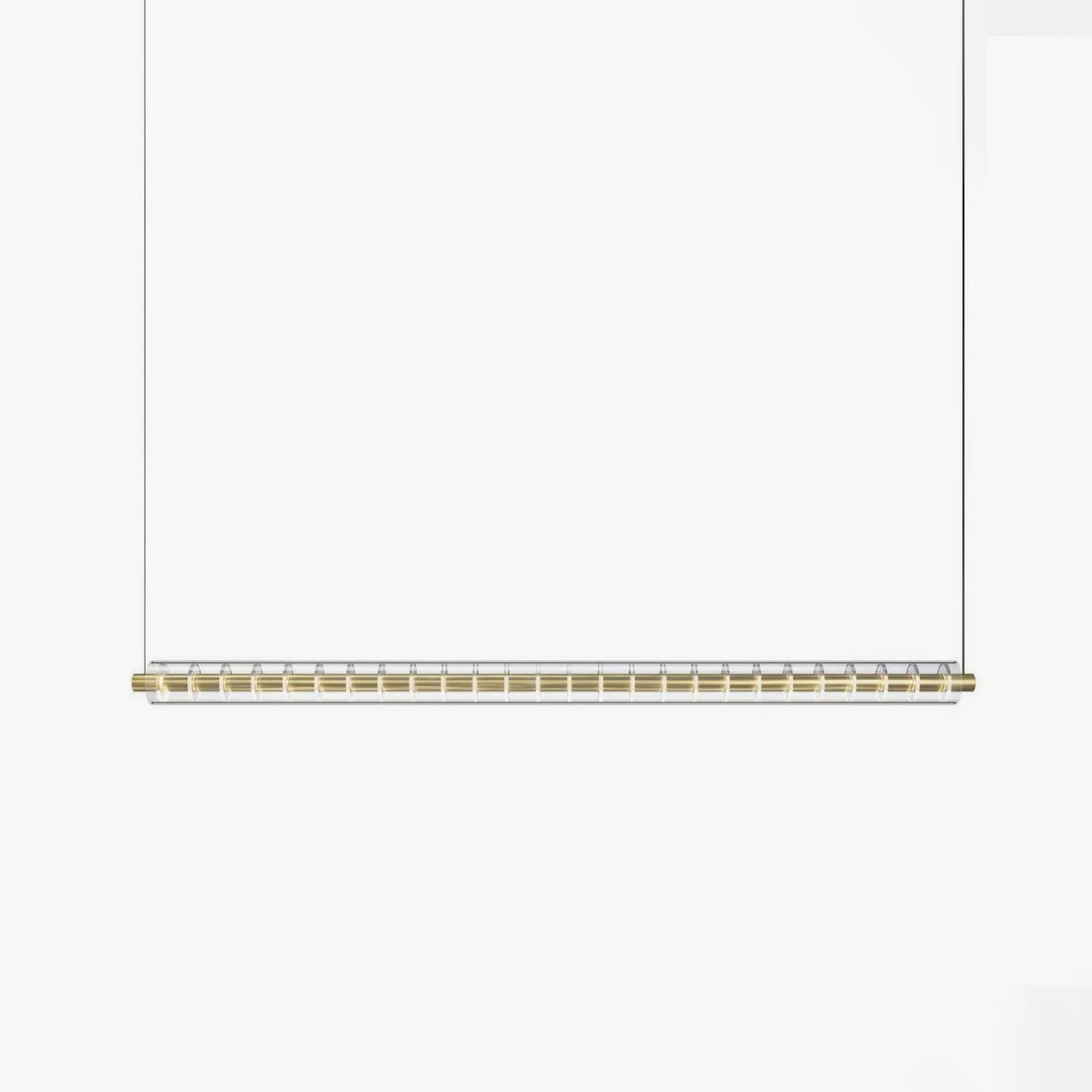 Golden Grid Linear Pendant Lamp