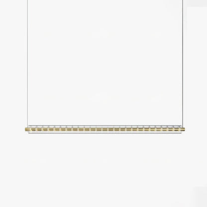Golden Grid Linear Pendant Lamp