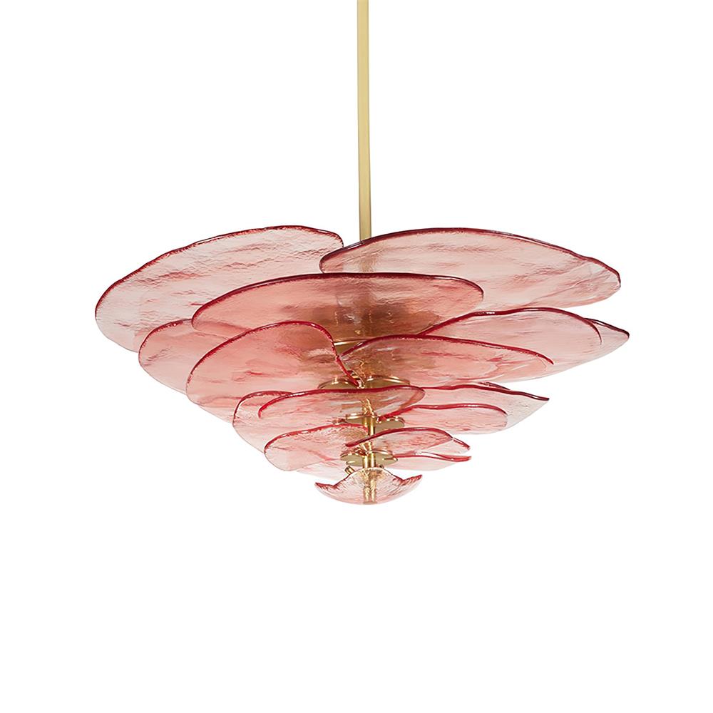 Petals Gold Murano Ceiling fixture Chandelier