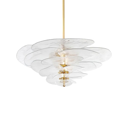 Petals Gold Murano Ceiling fixture Chandelier