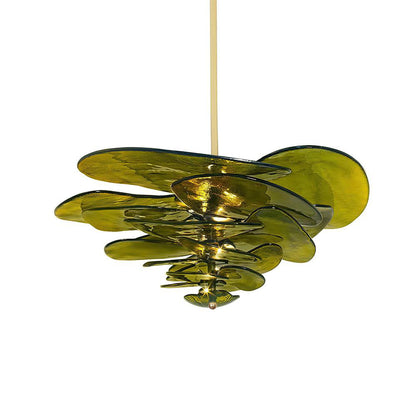 Petals Gold Murano Ceiling fixture Chandelier