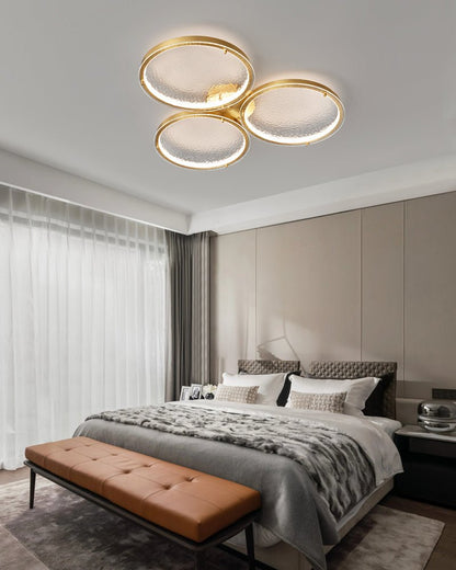 Golden Rings Ceiling fixture Ceiling Light