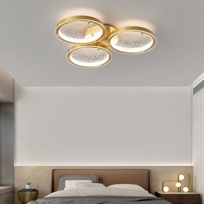 Golden Rings Ceiling fixture Ceiling Light