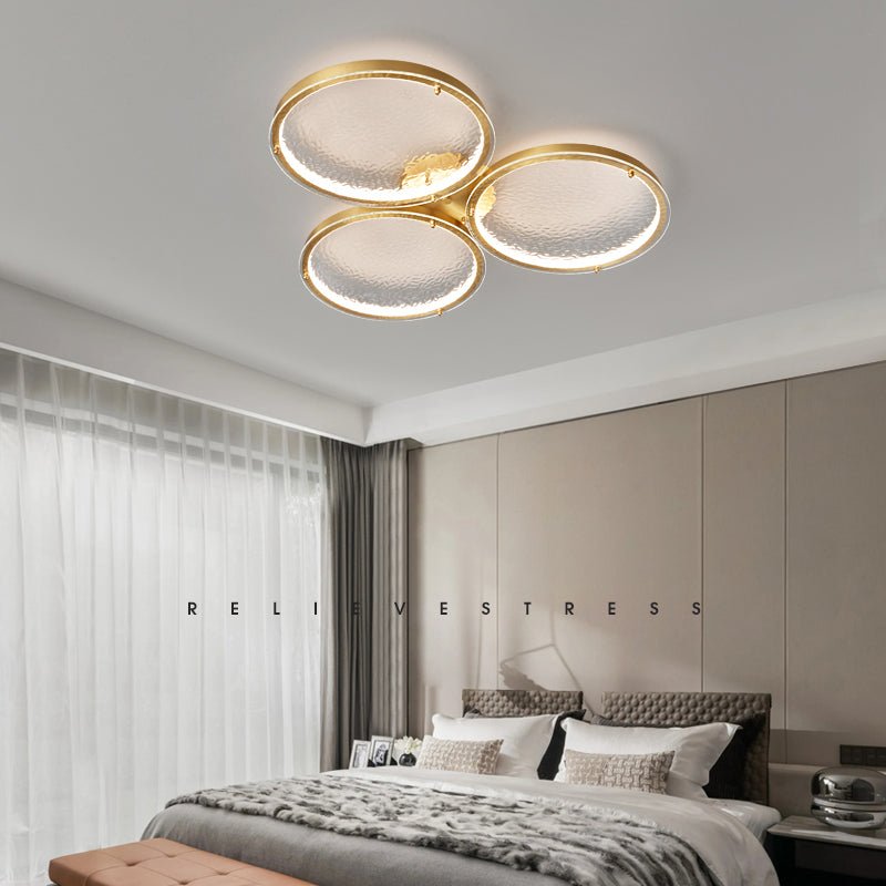 Golden Rings Ceiling fixture Ceiling Light