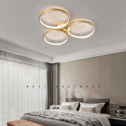 Golden Rings Ceiling fixture Ceiling Light