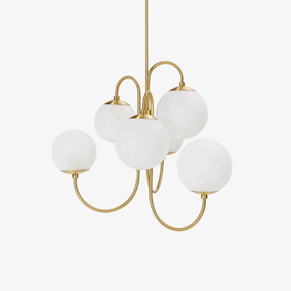 Gooseneck Electrolier Chandelier