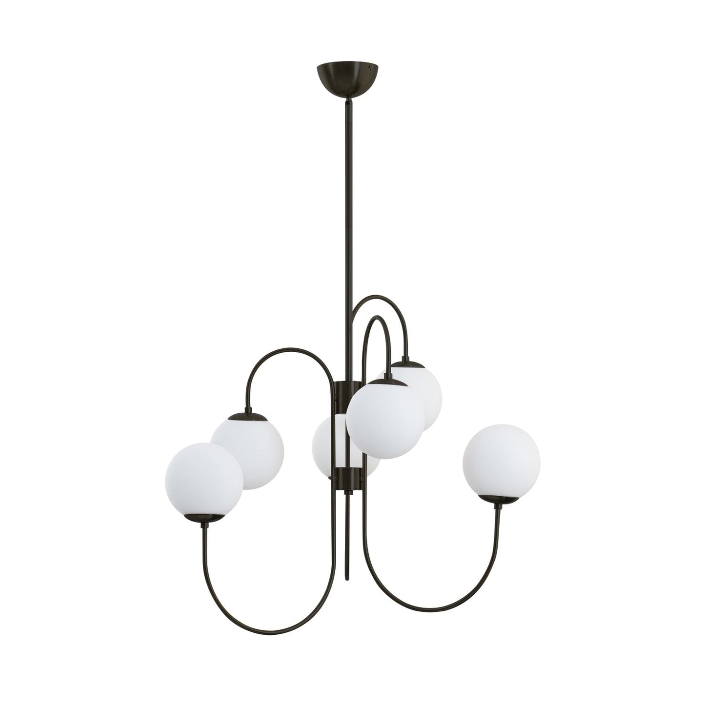 Gooseneck Electrolier Chandelier