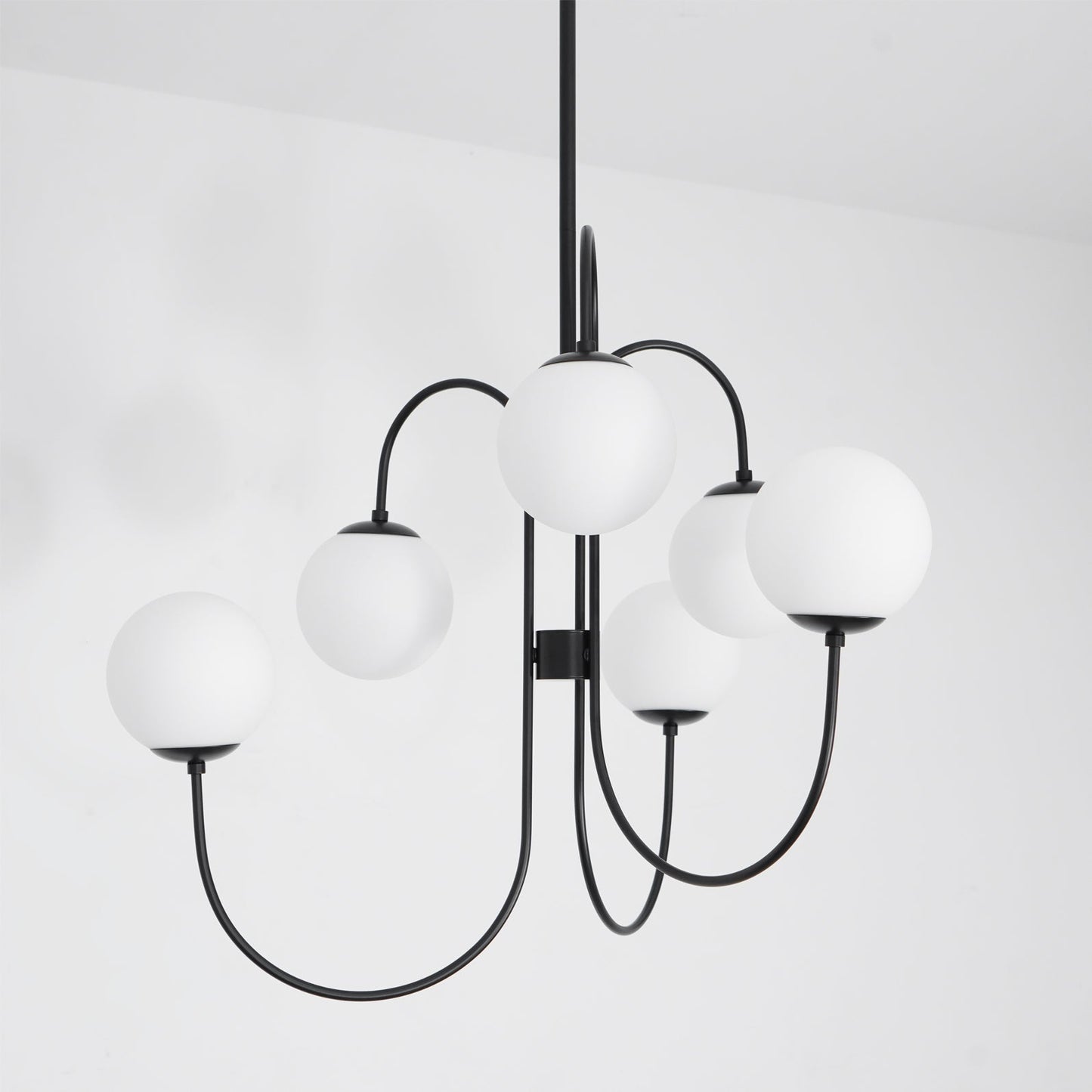 Gooseneck Electrolier Chandelier