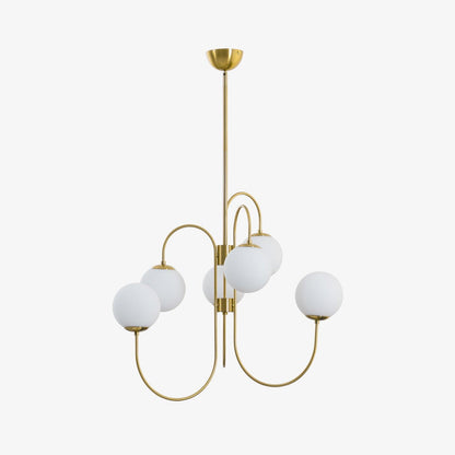 Gooseneck Electrolier Chandelier