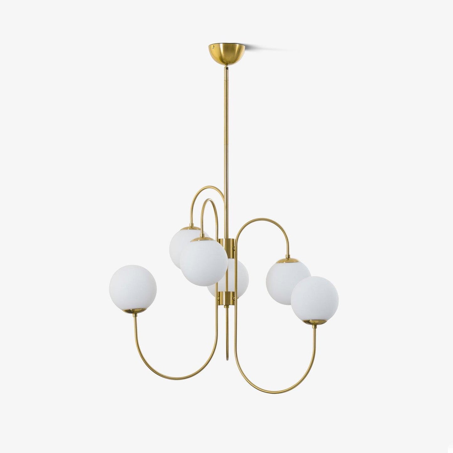 Gooseneck Electrolier Chandelier