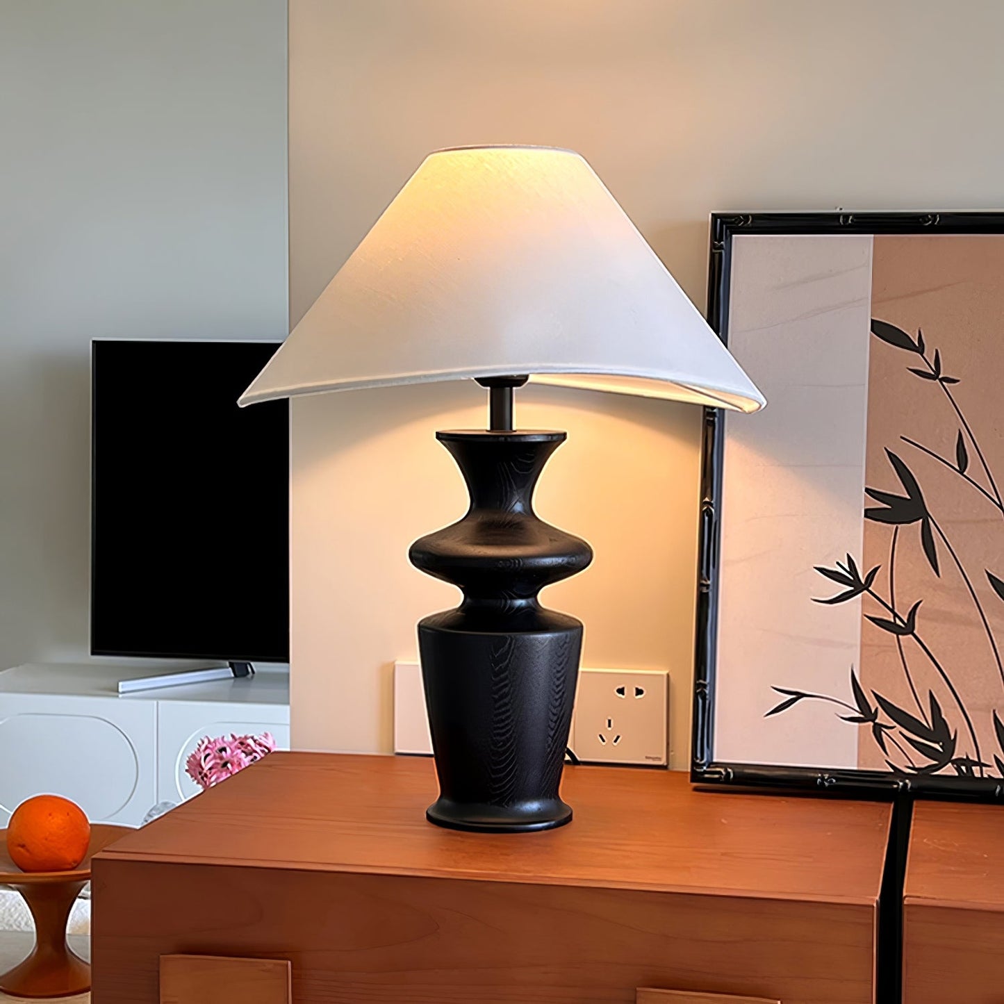 Grace Wood Task lamp Table Lamp