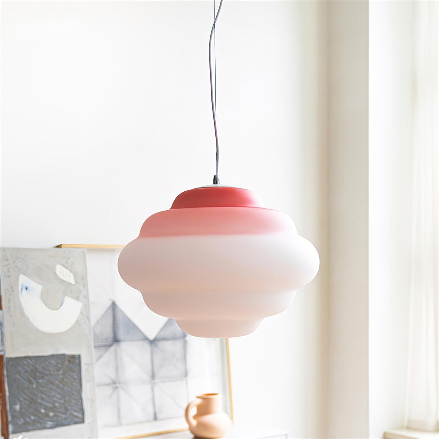 Gradient Cloudy Hanging light Pendant Lamp