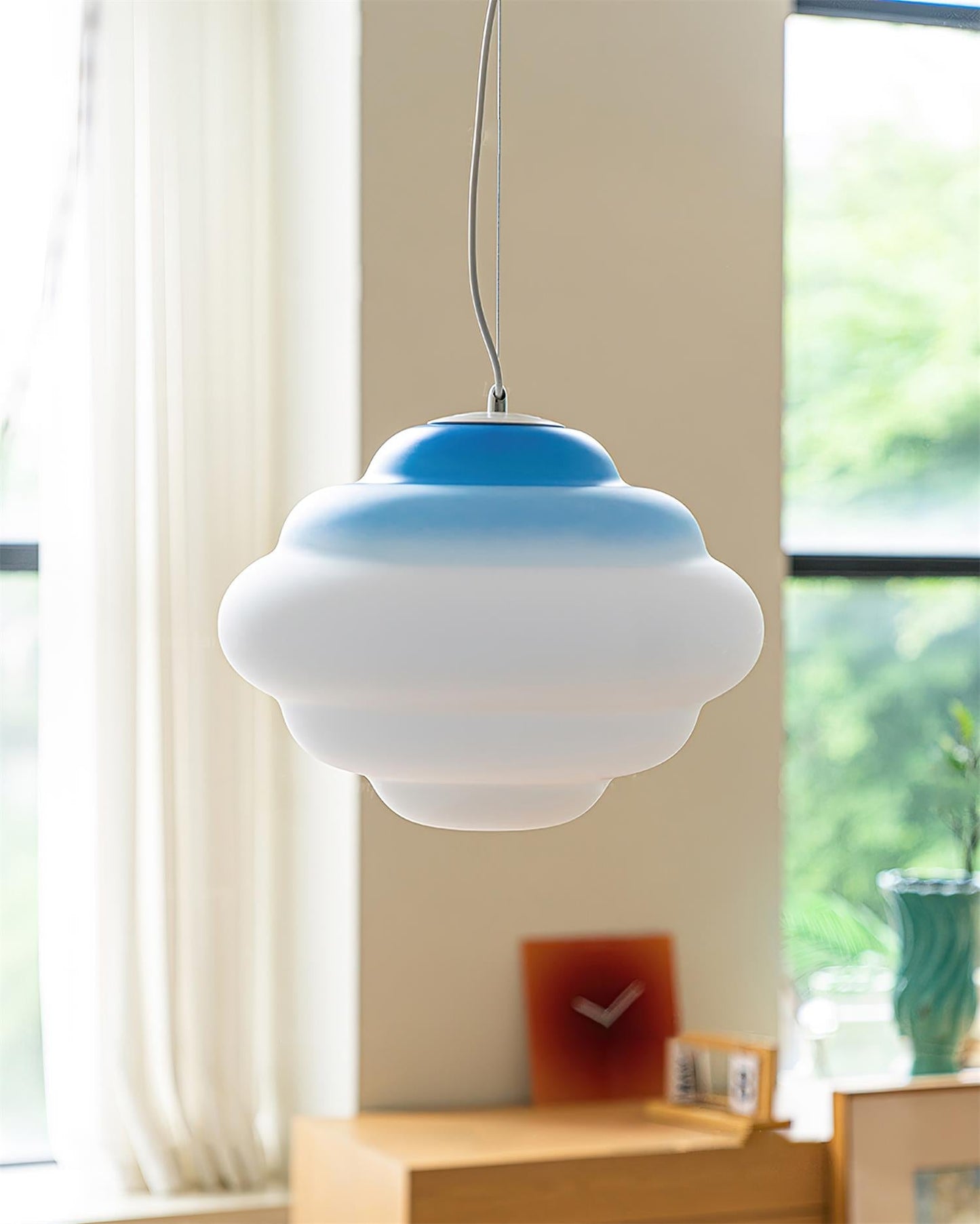 Gradient Cloudy Hanging light Pendant Lamp