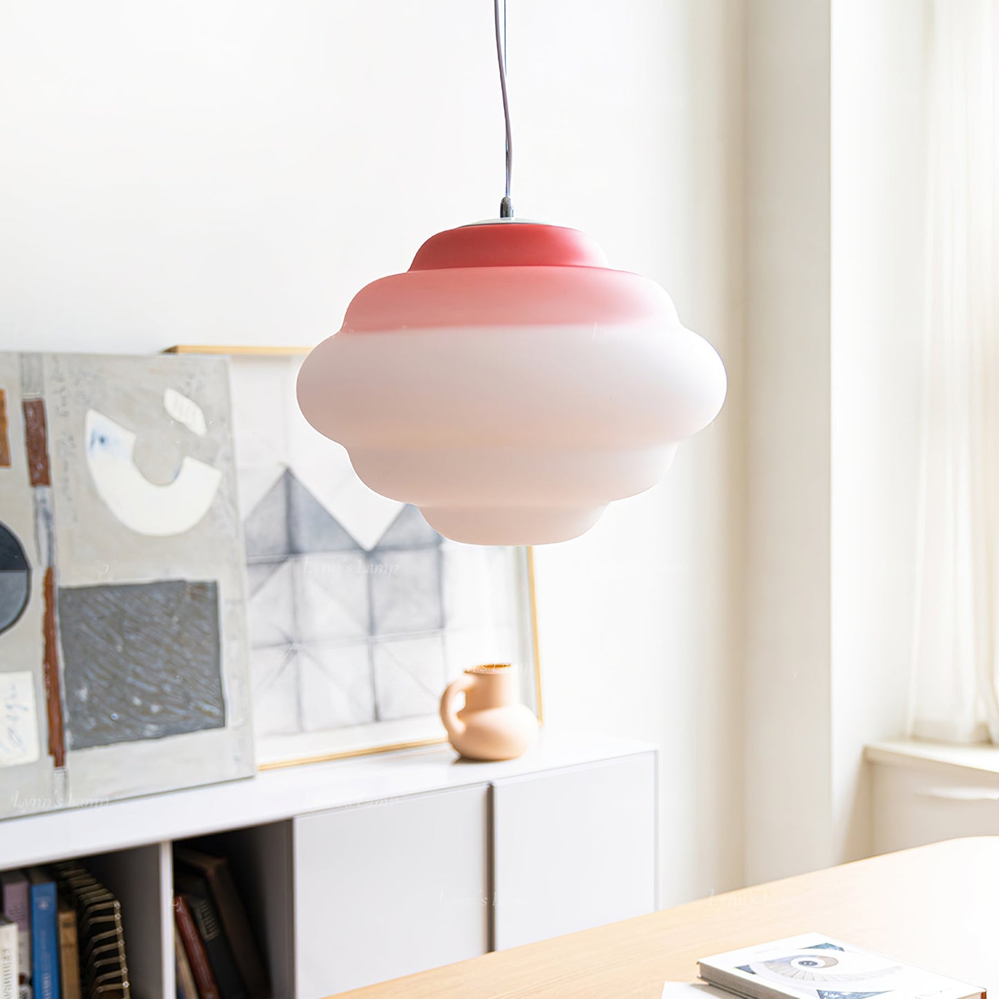 Gradient Cloudy Hanging light Pendant Lamp