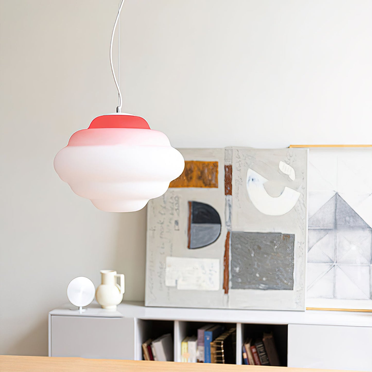 Gradient Cloudy Hanging light Pendant Lamp