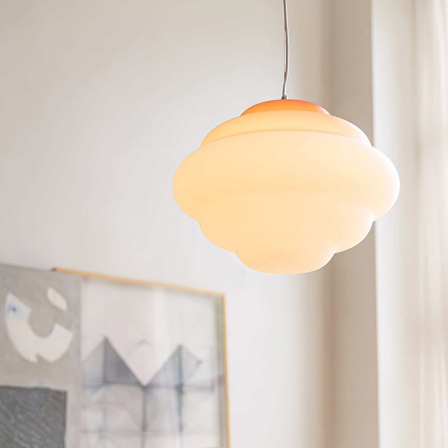 Gradient Cloudy Hanging light Pendant Lamp