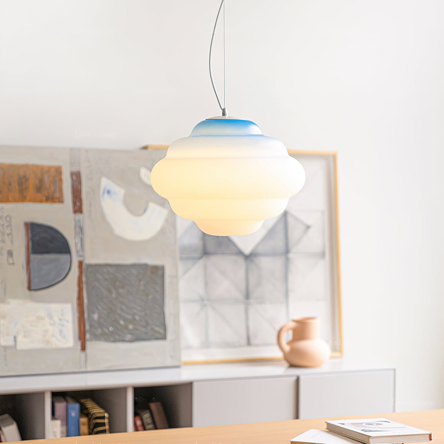 Gradient Cloudy Hanging light Pendant Lamp