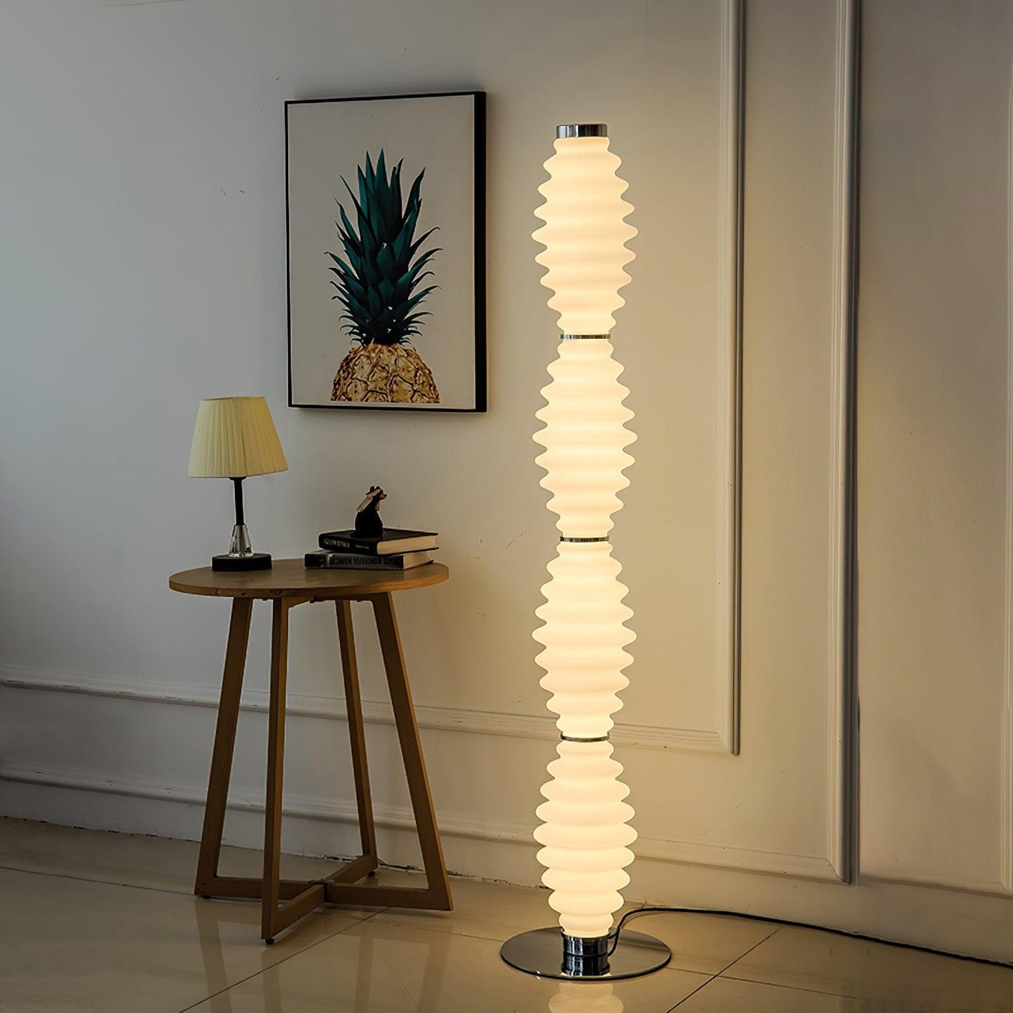 Grand Collier Torchiere Lamp Floor Lamp