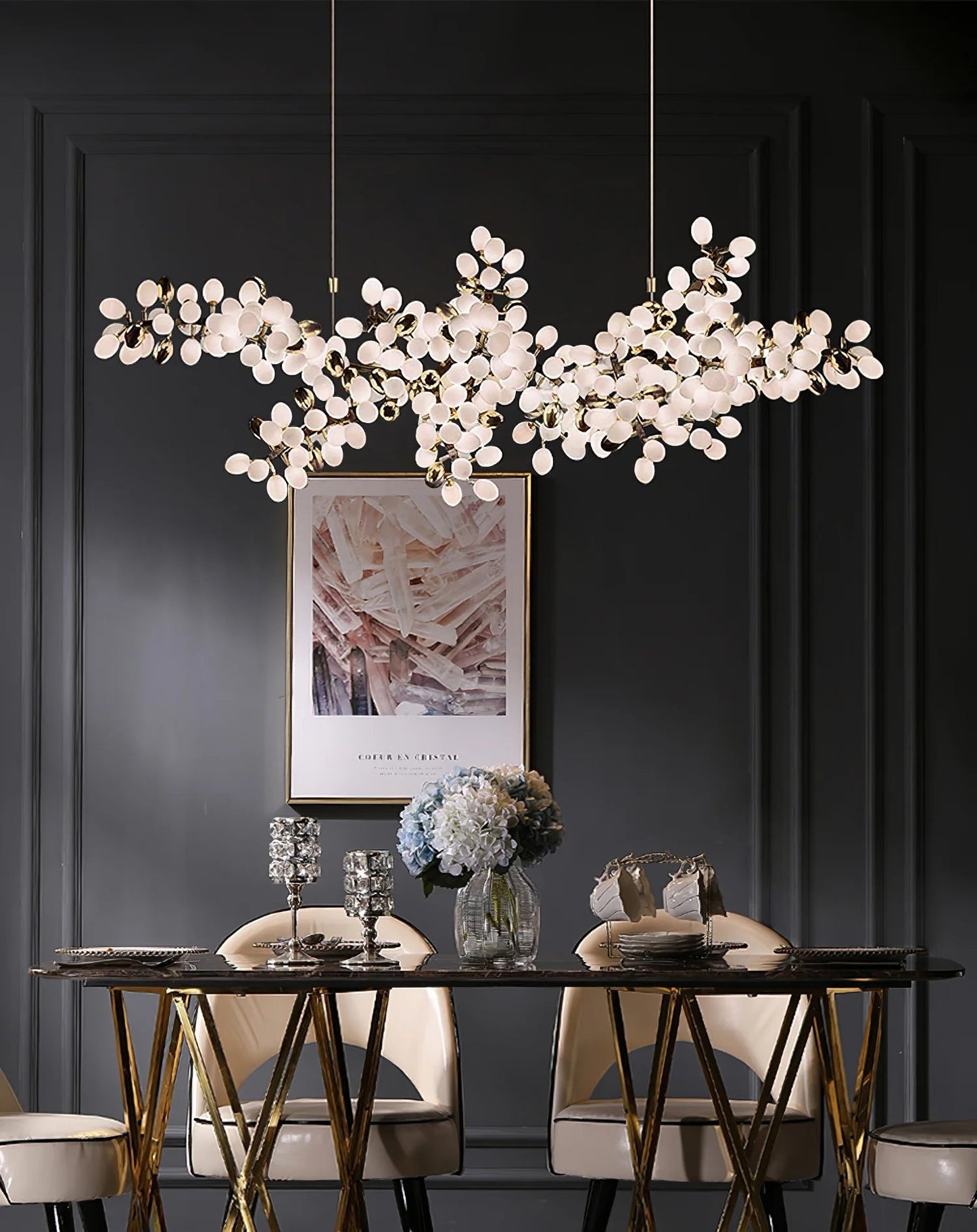 Selene Droplet Chandelier
